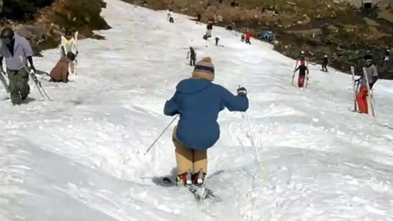 乗鞍大雪渓　2024　第1ステージ　コブ　モーグル