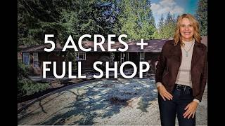 5 Acres, Horse Setup, Shop   Sauna — Maple Valley Estate Tour