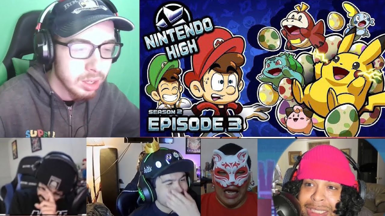 Nintendo High S2 (Ep 3) - Partners Reaction Mashup