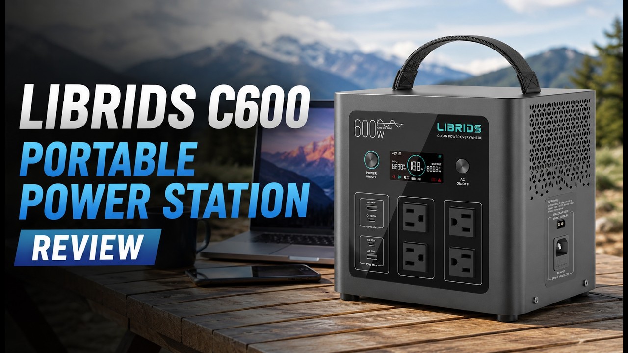 LIBRIDS C600 Portable Power Station Review | Best Power Station