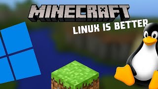 LINUX VS WINDOWS IN MINECRAFT