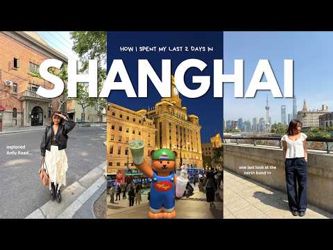 SHANGHAI Travel Vlog 2026 🇨🇳 | How I Spent My Last 2 Days in Shanghai & Flying Back to Manila