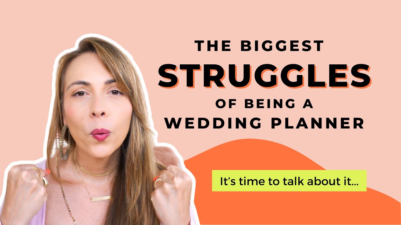 Struggles of Being A Wedding Planner... Problems That Wedding Planners