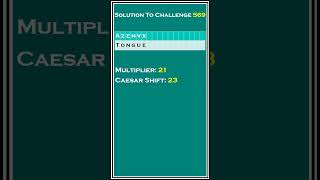 This Decoding Challenge contains its answer! Net Worth