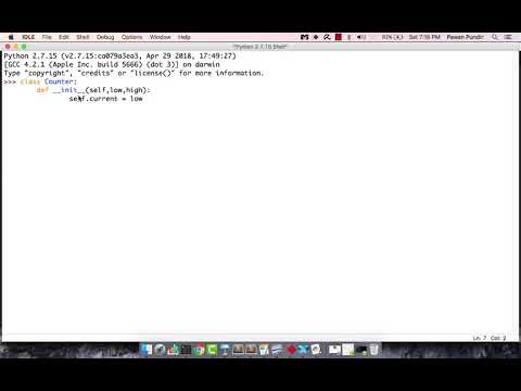 Iterators and Generators Session 1