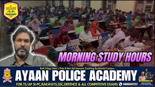 Study Hours At Ayaan Police Academy Is Live