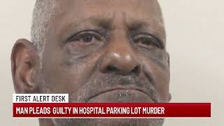 Man pleads guilty in hospital parking lot shooting