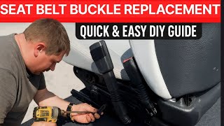 Seat Belt Buckle Replacement Quick & Easy Diy Guide