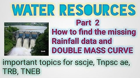 points should be consider while designing the RAIN-GAUGE station, DOUBLE MASS CURVE Technique