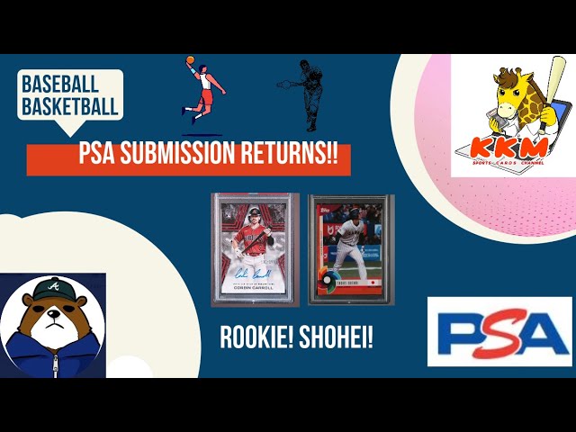 大谷翔平さんやルーキーのレアカードが帰還！】PSA submission Return 