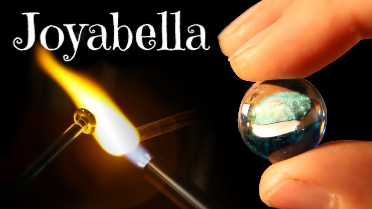 Glasperle - Insel im Ozean - Joyabella