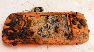 Restoration old Playstation Gameboy destroyed | Retro console Gameboy restore and repair
