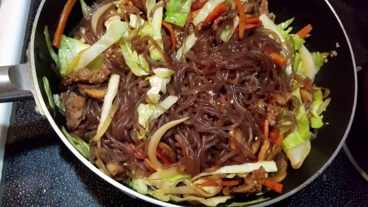 StirFried Purple Sweet Potato Vermicelli Purple Sweet Potato