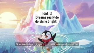 🐧✨ Piper the Penguin’s Great Iceberg Adventure! 🌈❄️