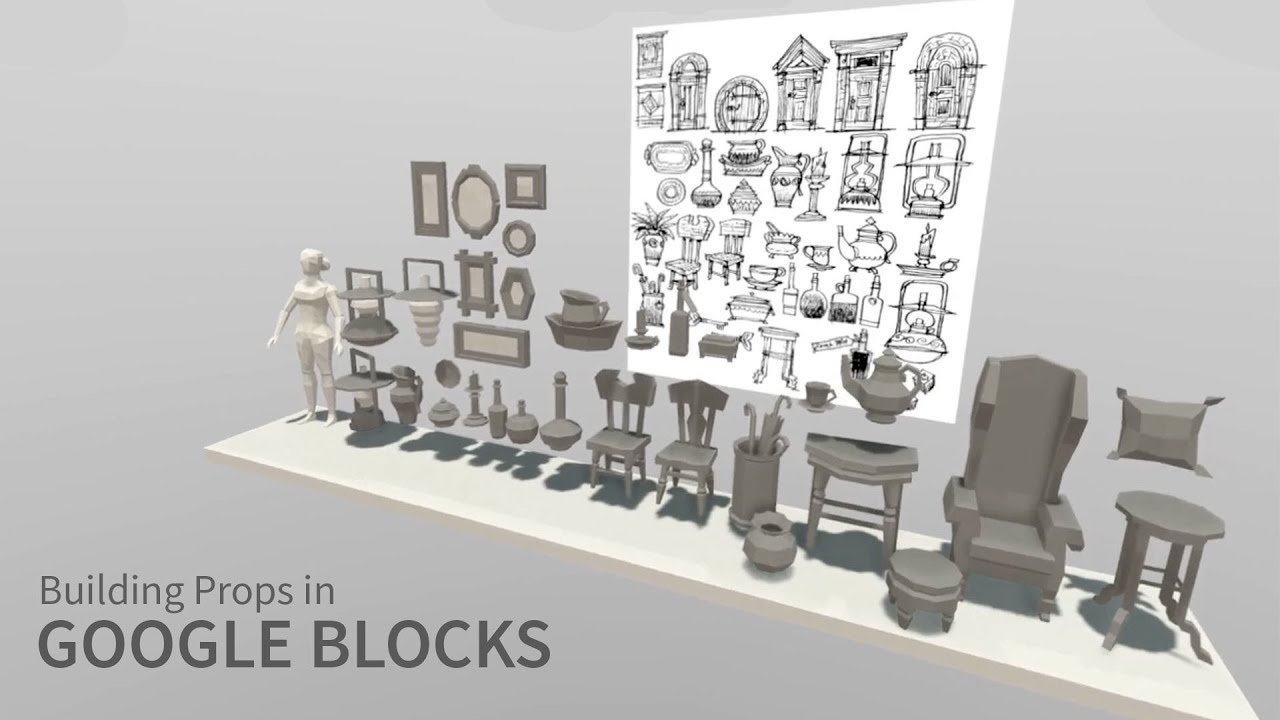 Building Props in Google Blocks