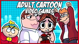 Adult Cartoon Video Games | Weird Tie In Games  Cam Reviews