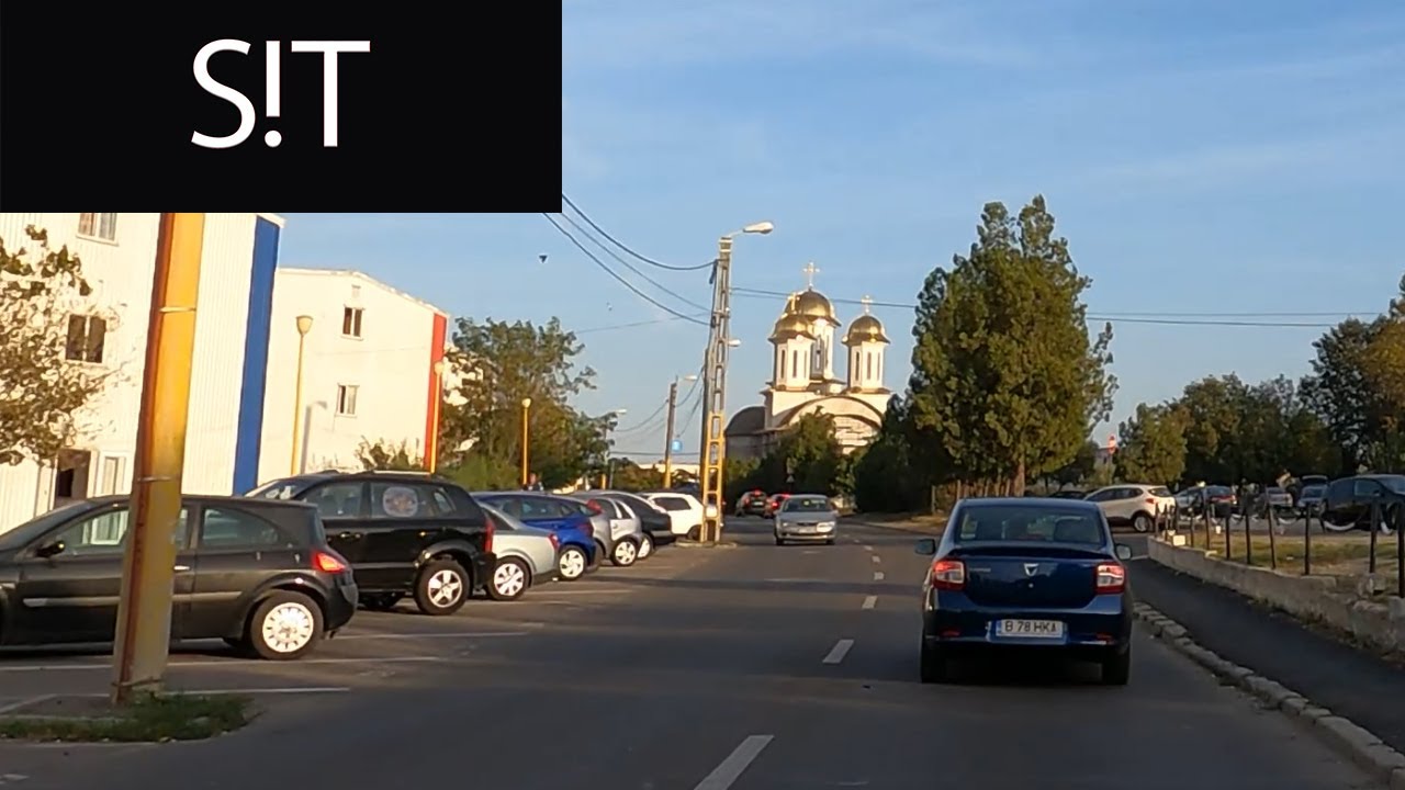 Strada Alba Iulia Bulevardul Aurel Vlaicu Si Strada Stefanita Voda In Trafic Constanta YouTube