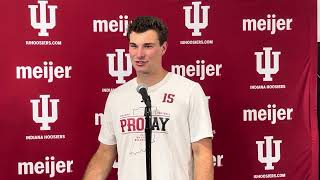 Celebrity Potential No. 1 pick Fernando Mendoza Indiana Pro Day interview ahead of the NFL Draft #iufb Wealth