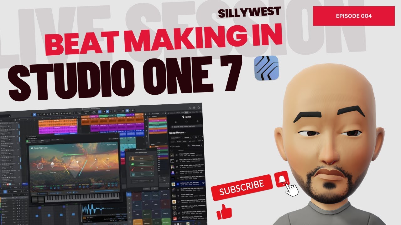 Beat Making In Studio One 7 - Episode 007 