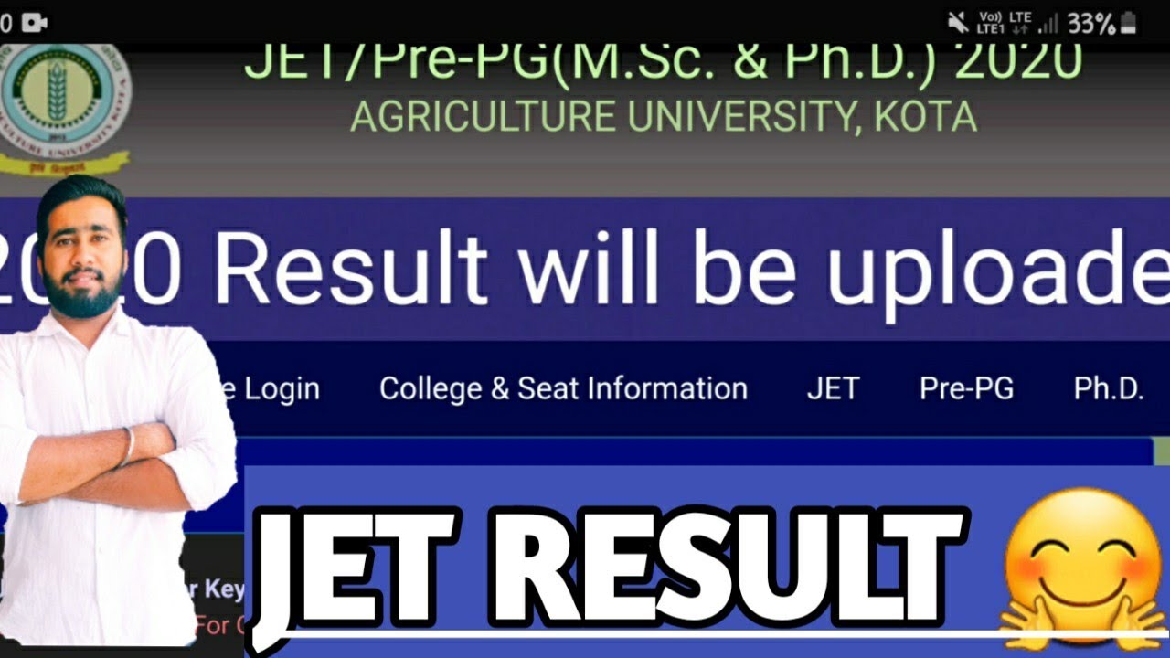 🆕️ जेट एग्जाम 2020 रिजल्ट बहुत जल्दी 👍Jet exam 2020 result will be uploaded very soon | jet 2020