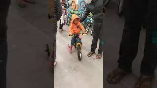 Delivery of Decathlon cycle for 3 yr old boy, just 5500/-,Boys toys, bomma padam#shorts
