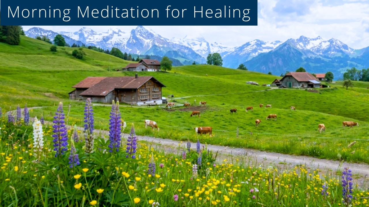 Guided Morning Meditation for Healing | Self-Healing Practice - YouTube