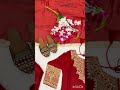 Fendi Silk Punjabi Salwar Suit In Orange With Embroidered Work For Women
