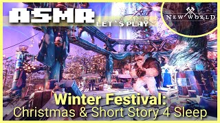 ASMR | New World | Winter Festival w/Christmas Short Story | Whispering and Keyboard Sounds ⭐ screenshot 4