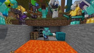 Minecraft Speedrunner VS 7 Hunters REMATCH