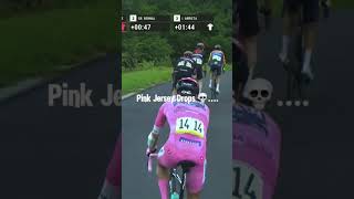 Giro Stage 7 Was Crazy…😳🇩🇰 #jonasvingegaard #cyclingshorts #girodtalia #cyclinghighlights