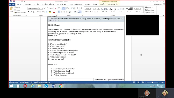 Final Exam  Deisy Lozano