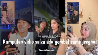 Kumpulan vidio Salza adu gombal sama jecghul #gombalan #bikinbaper