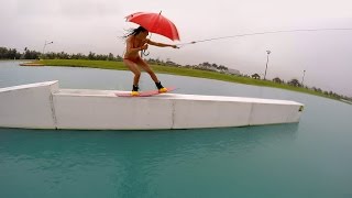 Yes she loves wakeboarding