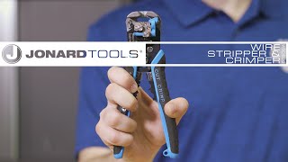 Jonard Tools WSC-826 Wire Stripper & Crimper (8 - 26 AWG)