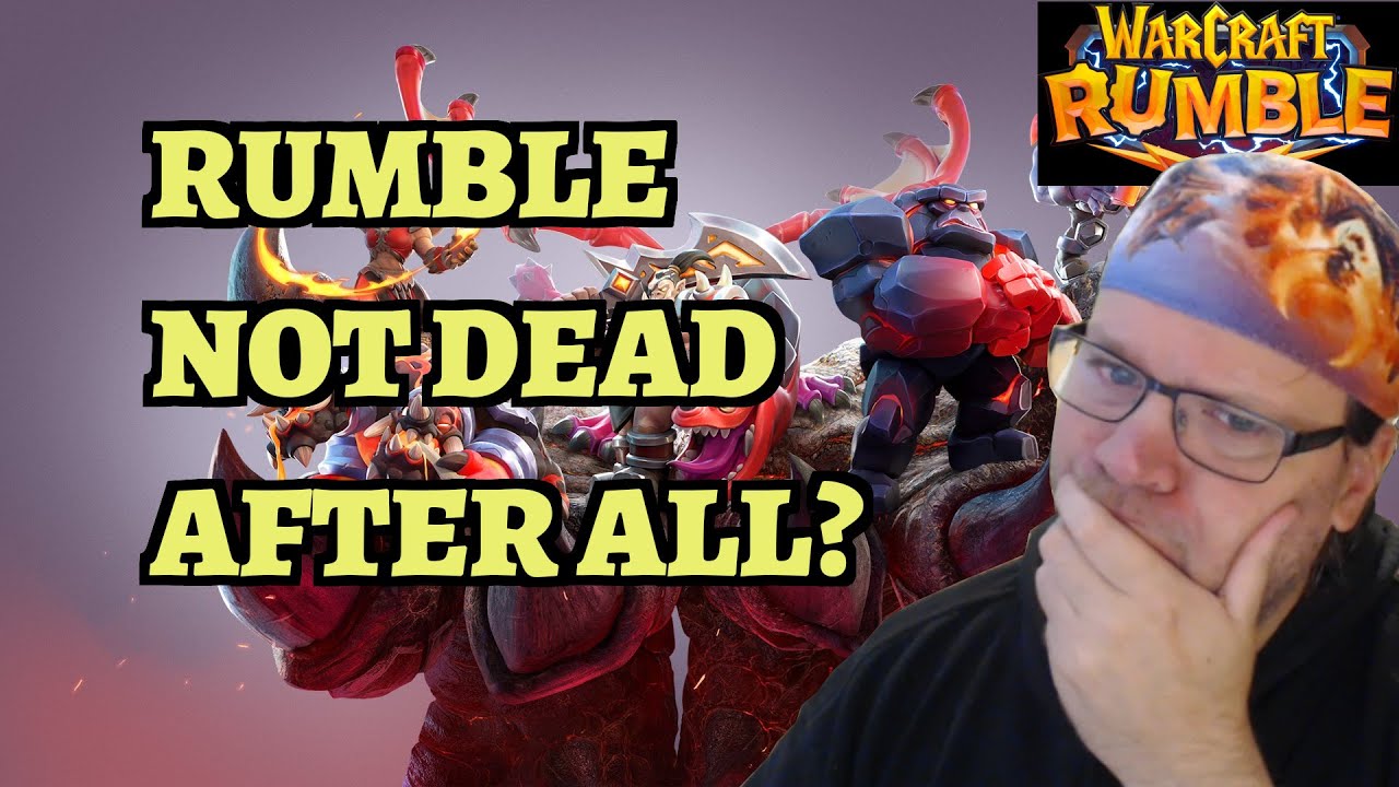 Warcraft Rumble Is Not Dead Yet After All?