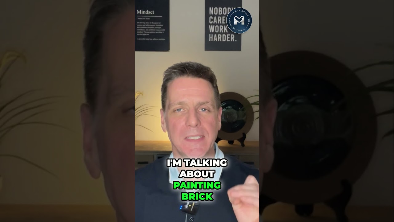 Paint Brick to Look UNPAINTED?! This Spring Hack is Genius 🧱✨ 