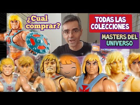 TODAS LAS COLECCIONES de MASTERS del UNIVERSO. ¿Cuál comprar?