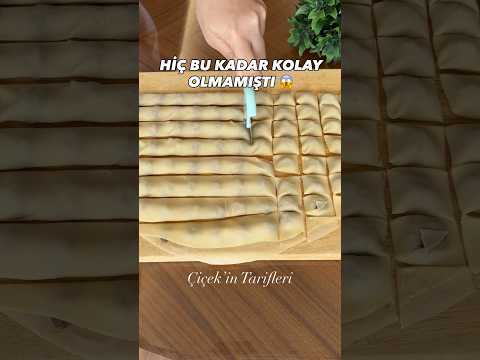 MANTI YAPMAK HİÇ BU KADAR KOLAY OLMAMIŞTI 😱 #ramadanwithyoutube #yemektarifleri