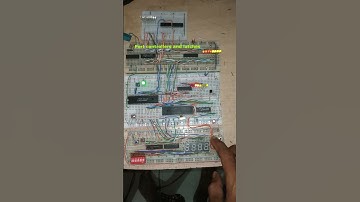 Bread board computer using 8085 microprocessor