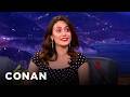 Emmy Rossum Got Flashed In New Orleans | CONAN on TBS