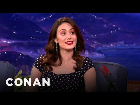 Emmy Rossum Got Flashed In New Orleans | CONAN on TBS