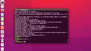 How to Install Node.js In Ubuntu 15.10