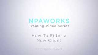 How To Enter A New Client