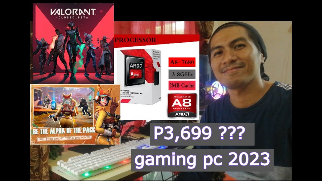 Amd A8 7680 Budget Meal Gaming Test Farlight 84 And Valorant Youtube