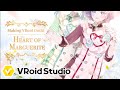 【VRoid】The Making of VRoid Clothing !【Heart of Marguerite Outfit】