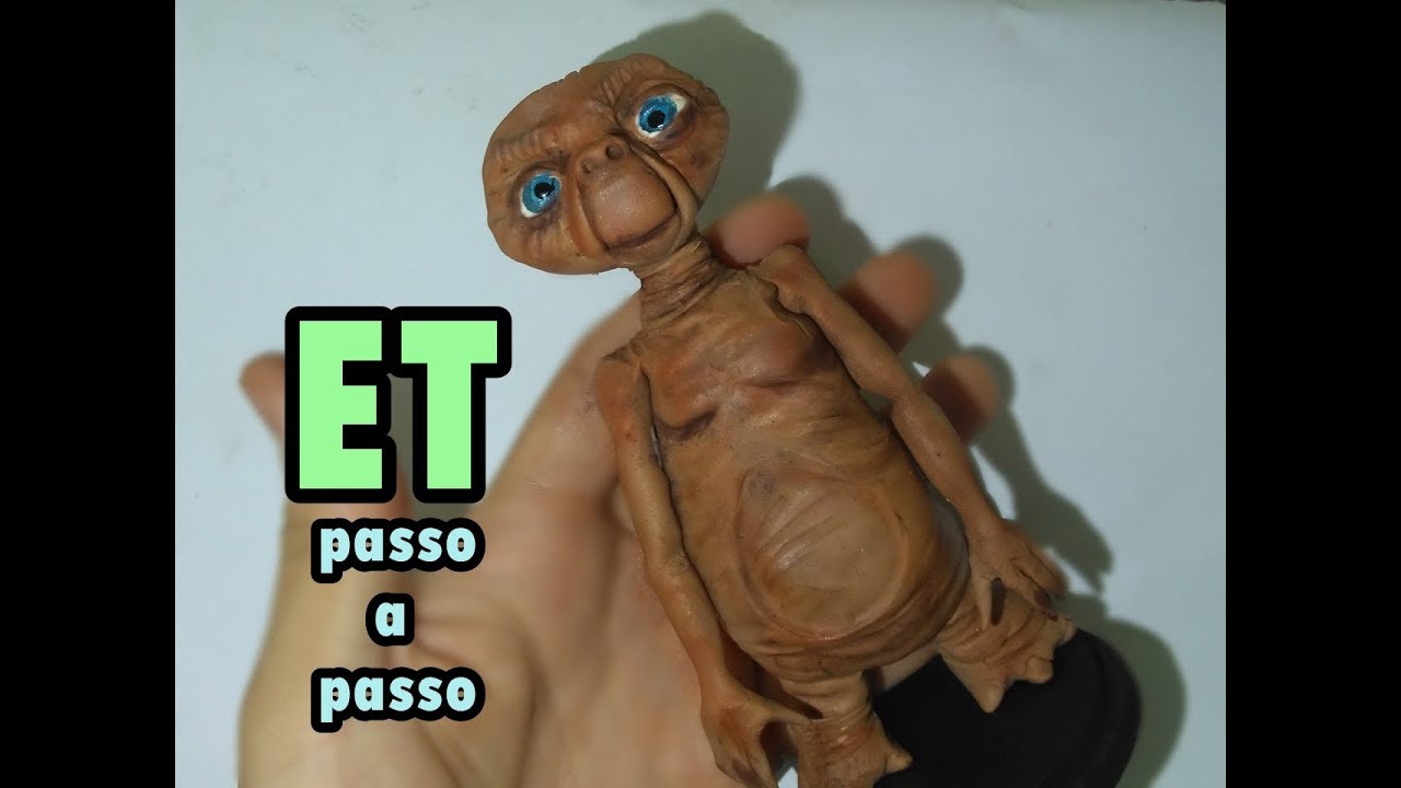 ET- Passo a passo em biscuit (COMPLETO)