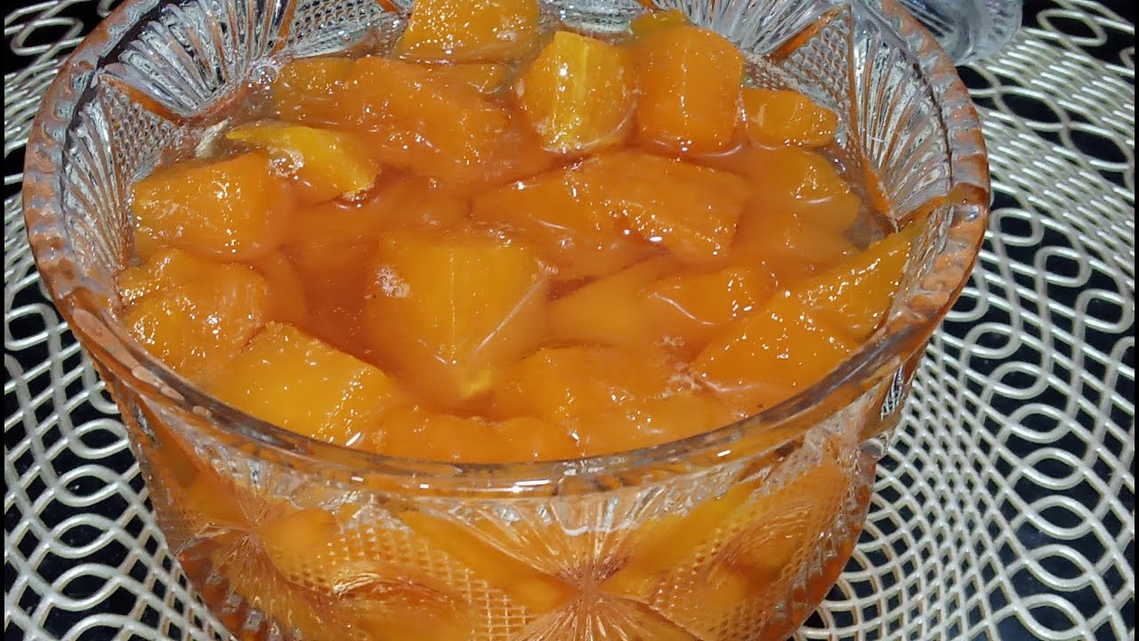 معجون كابويا حمراء بذوق رائع لي ما يعرفش واش هوا نوع المربى ما رحش يفيق /مربى اليقطين