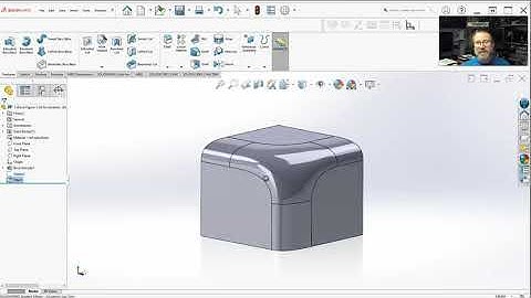 SolidWorks: Fillet Basics - Option Setback Parameters (Section 8-9)