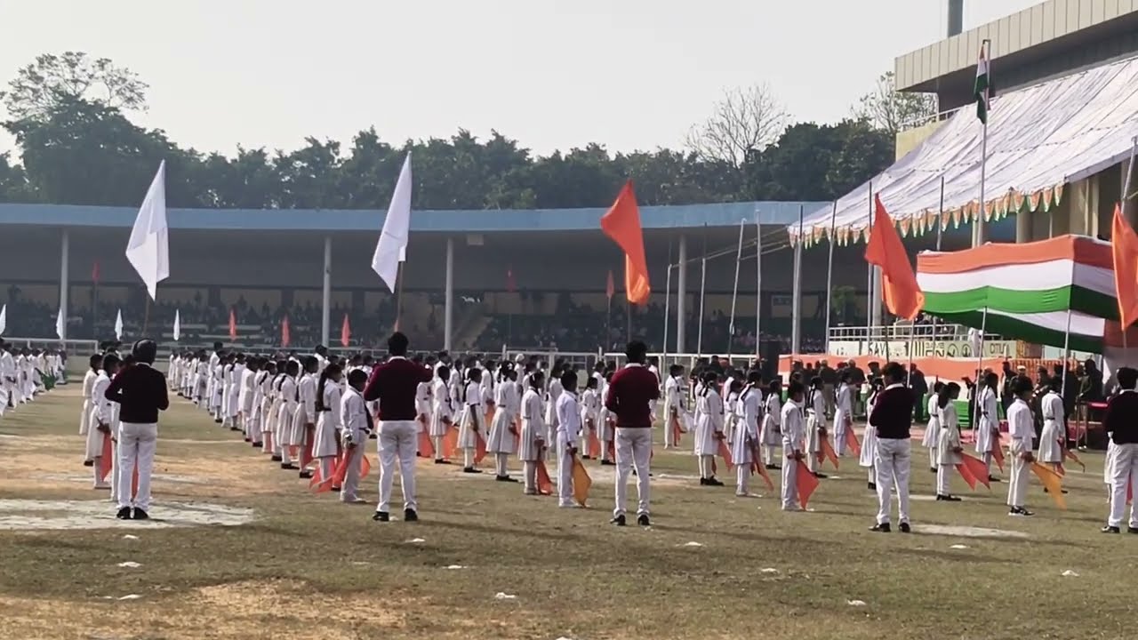 Republic day live Shri Guru Gobind Singh stadium Jalandhar 