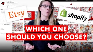 The Differences Between Shopify and Etsy | How to Choose | Sticker Shop Wealth